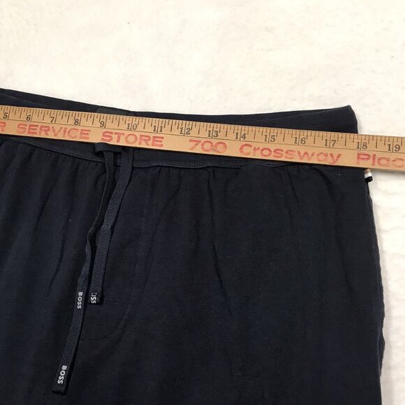 HUGO BOSS Mix & Match Jogger Pants Men 2XL (36x30) Black Sweatpants Drawstring - Picture 8 of 13